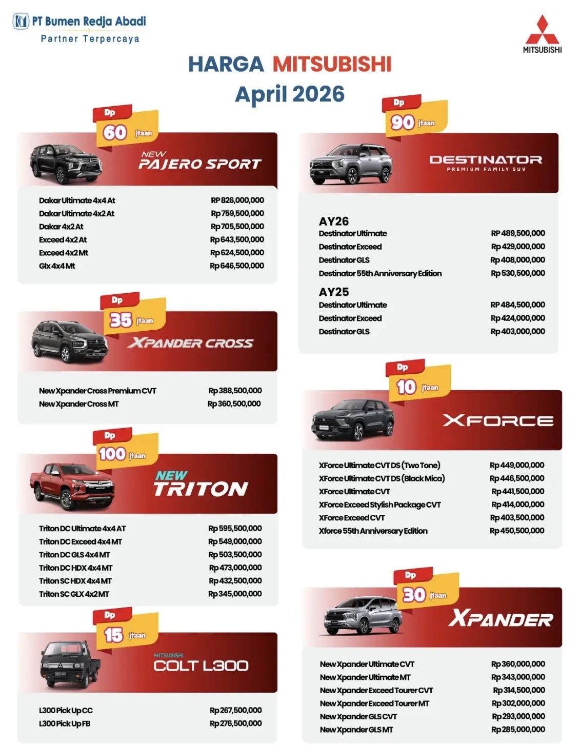 Promo  - Mitsubishi Kudus 2026