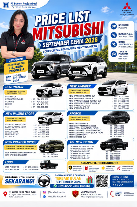PROMO KEMERDAKAAN - Promo Mitsubishi Kudus 2026