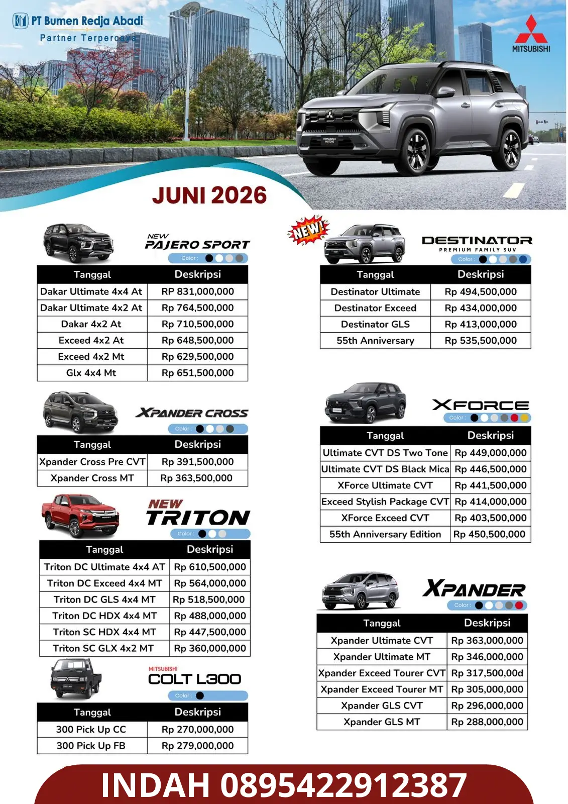 Promo  - Mitsubishi Kudus 2026
